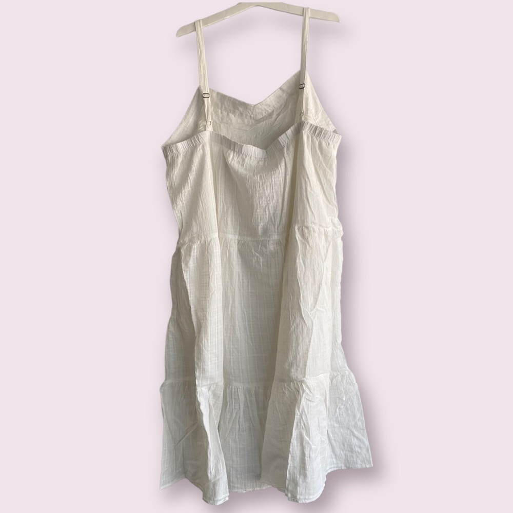 Women's Sleeveless A-Line Dress - Knox Rose™ White Floral Size XXL - Picture 8 of 12